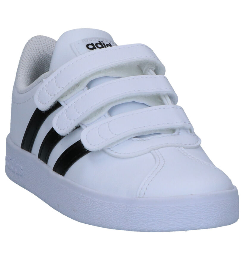 adidas VL Court 2.0 CMF Witte Sneakers in kunststof (317288)