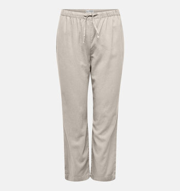 ONLY Carmakoma Broeken Beige