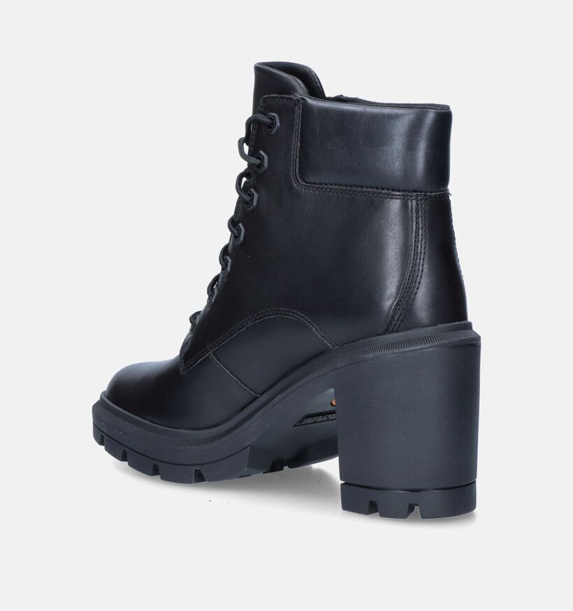 Timberland Allington Heights 6IN Zwarte Enkellaarzen voor dames (346054) - geschikt voor steunzolen