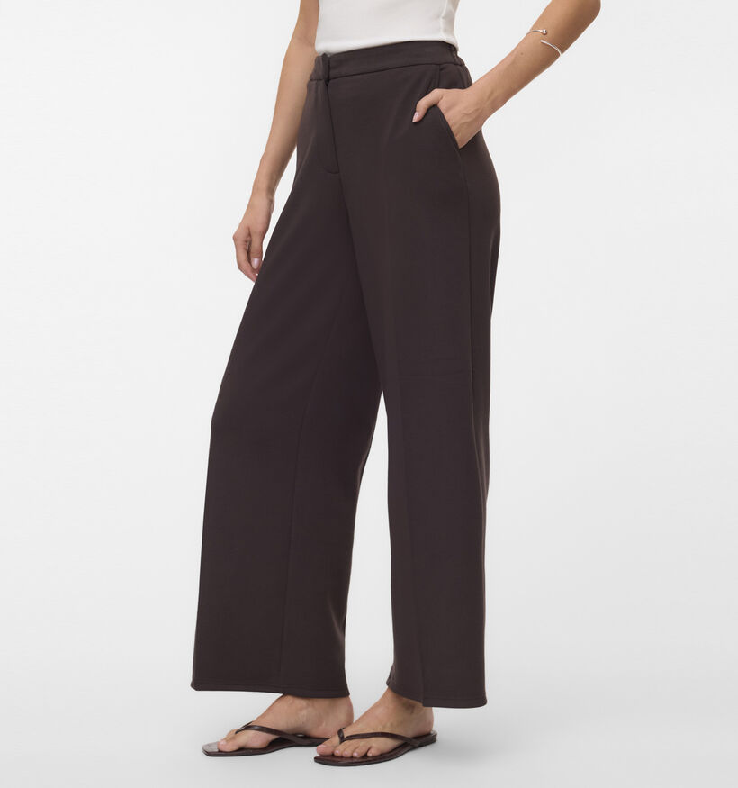 Vero Moda Bellis Donkerbruine Geklede Broek voor dames (377635)