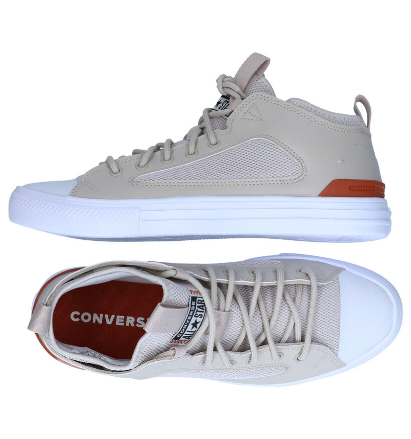 Converse Chuck Taylor AS Baskets en Beige pour hommes (291061)