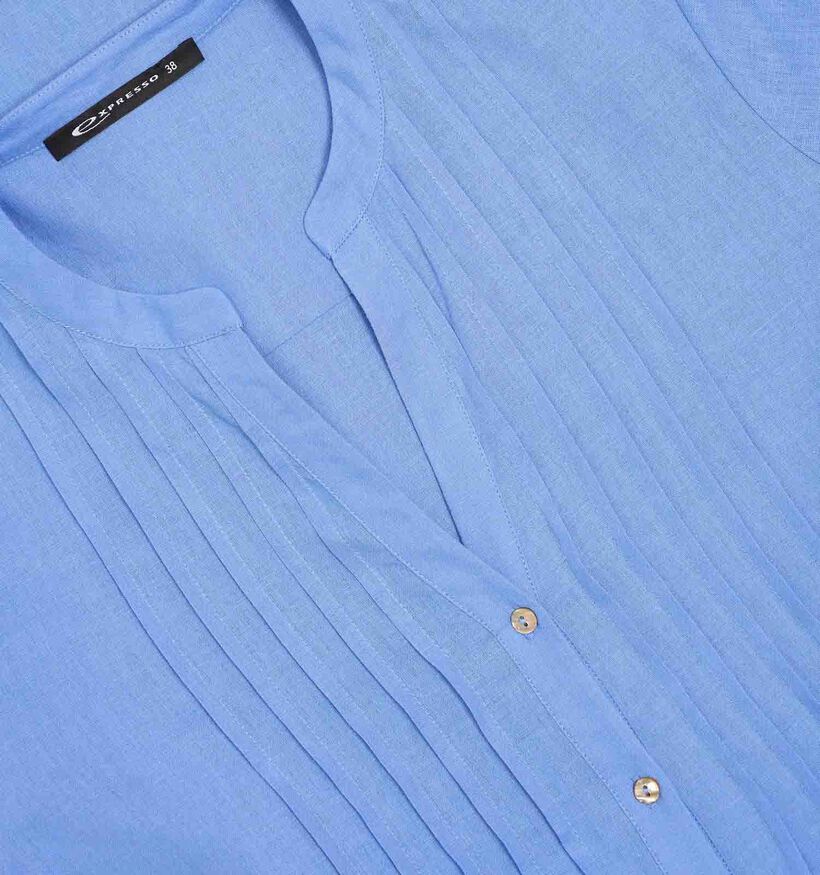 Expresso Provence Blauwe Midi Jurk voor dames (359606)