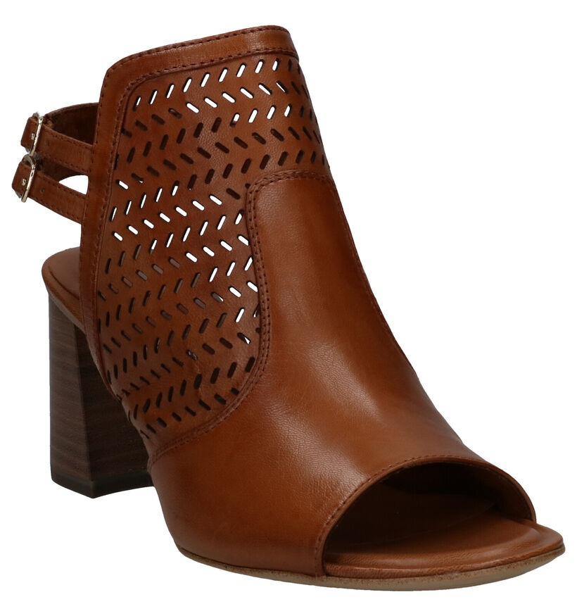 Tamaris Touch it Sandales en Cognac en cuir (269755)