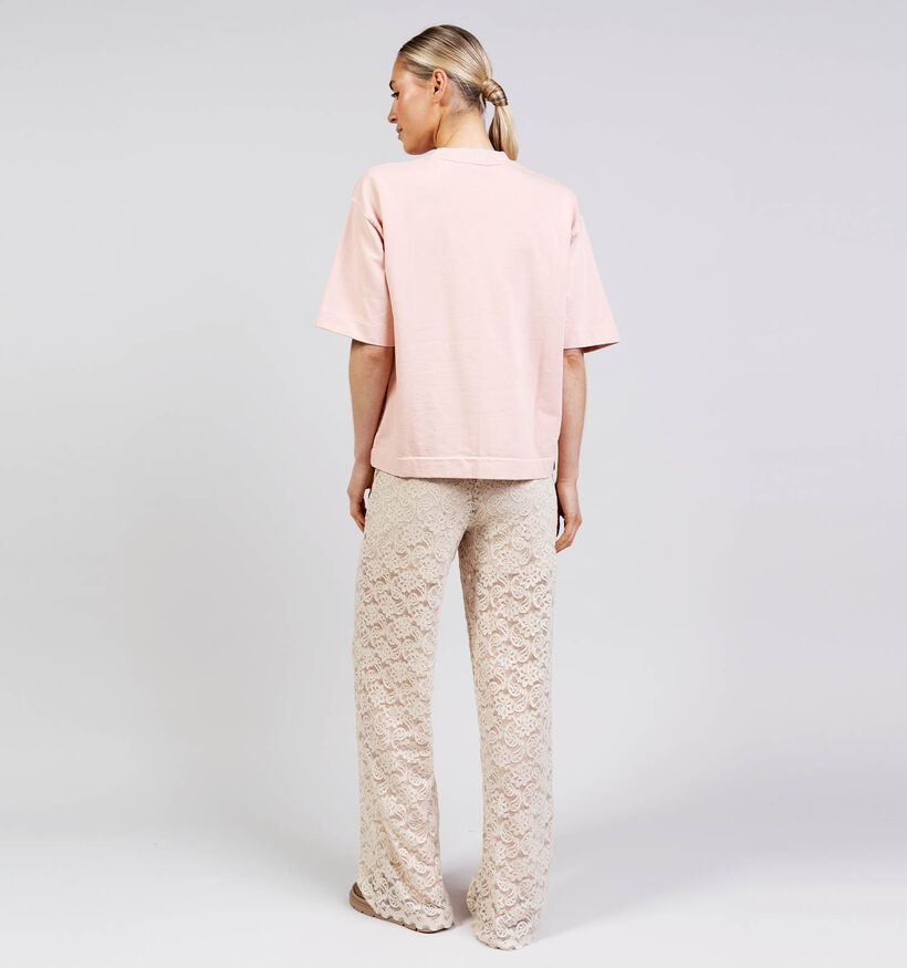 Desires Nia Sweat T-shirt en Rose pour femmes (370640)