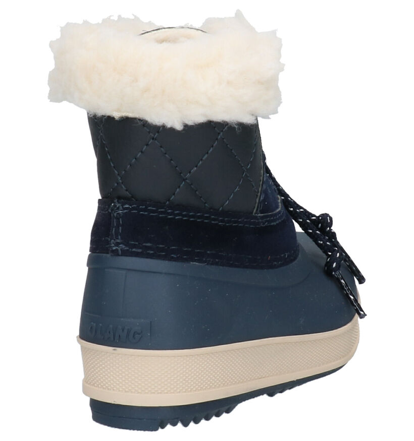 Olang Ape Blauwe Snowboots in rubber (263937)