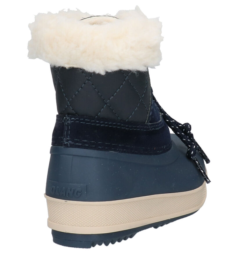 Olang Ape Bottes de Neige en Bleu en caoutchouc (263937)