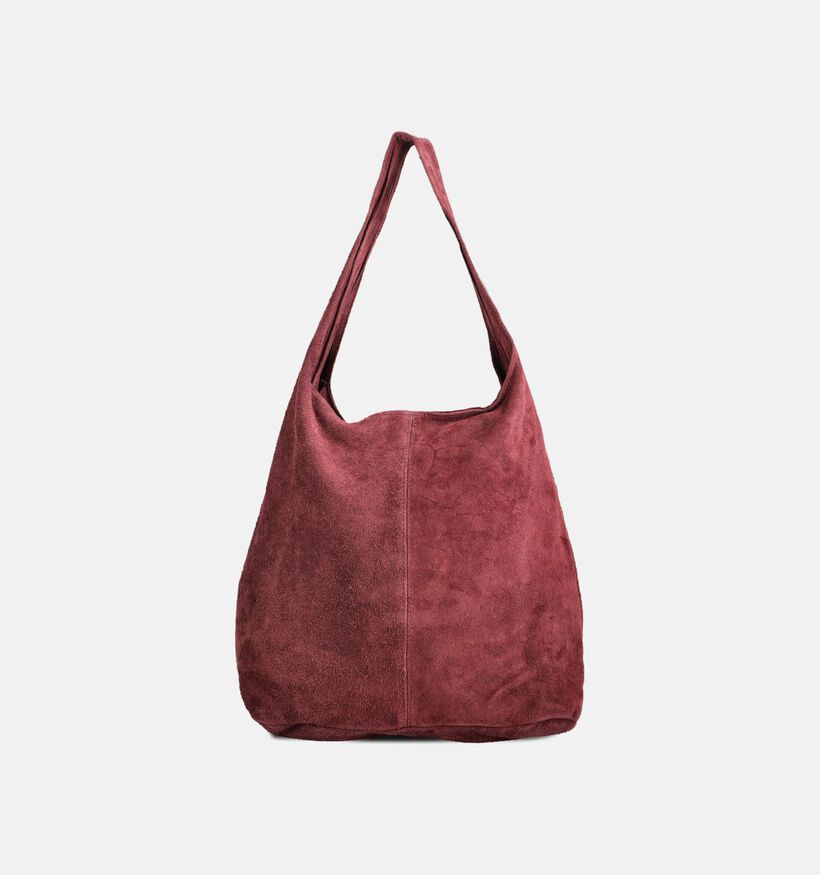 Via Limone Grote Bordeaux Schoudertas voor dames (373667)