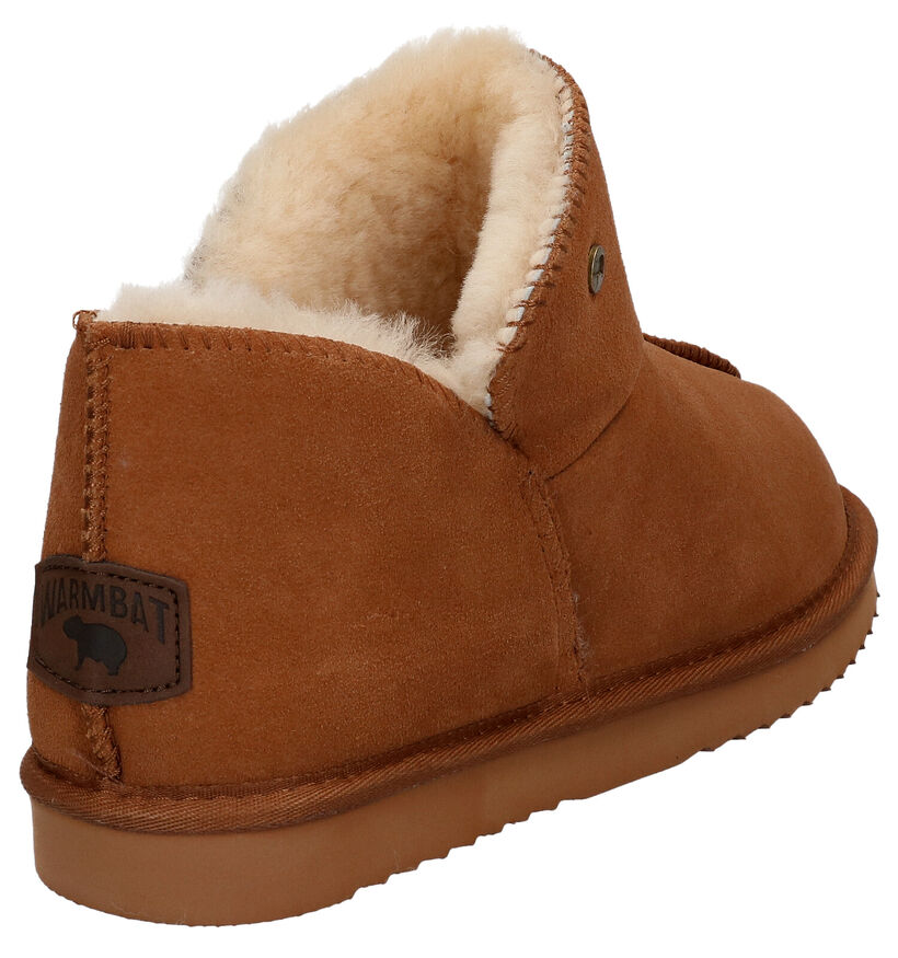 Warmbat Willow Kaki Wollen Hoge pantoffels voor dames (330328)