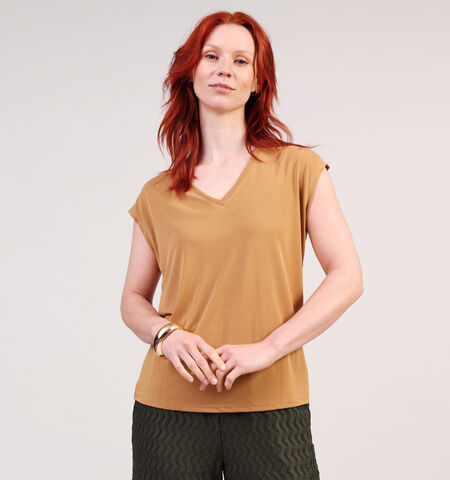 T-shirt bruin