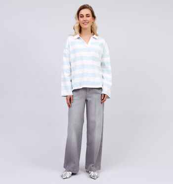 Sisters Point T-shirts Blauw