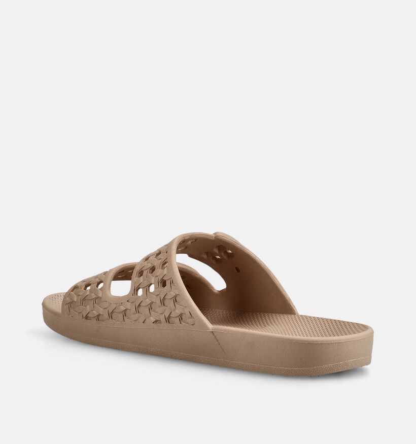 Freedom Moses Paz Claquettes en Beige pour femmes (370853)