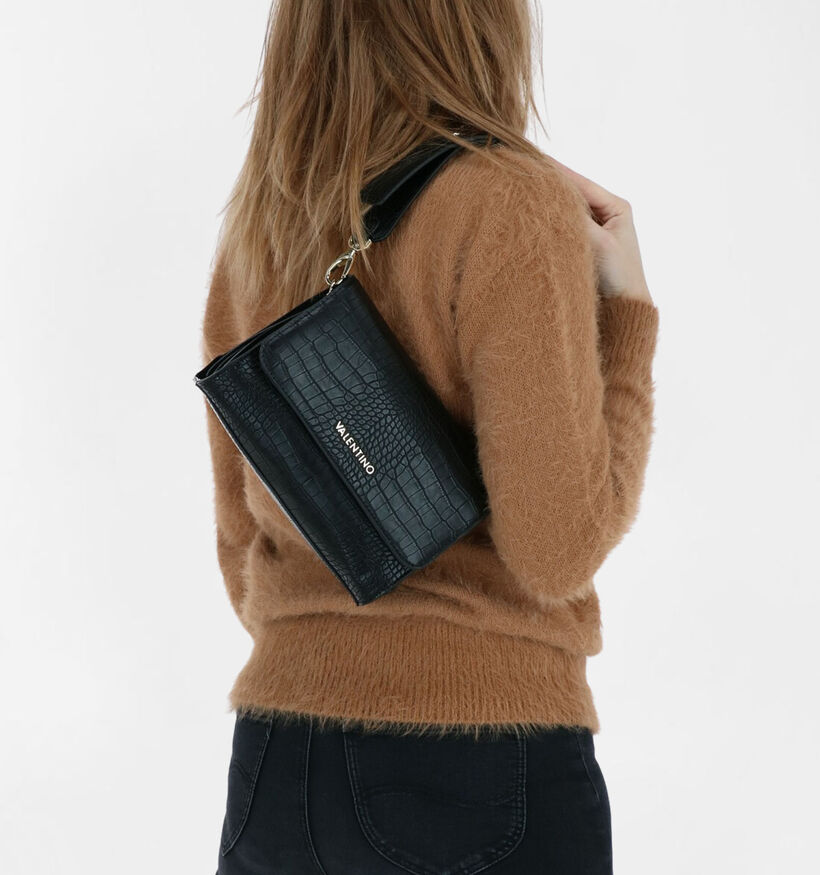 Valentino Handbags Winter Memento Sac porté croisé en Noir en simili cuir (283149)
