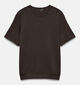 Vero Moda Hali Donkerbruine T-shirt voor dames (377616)