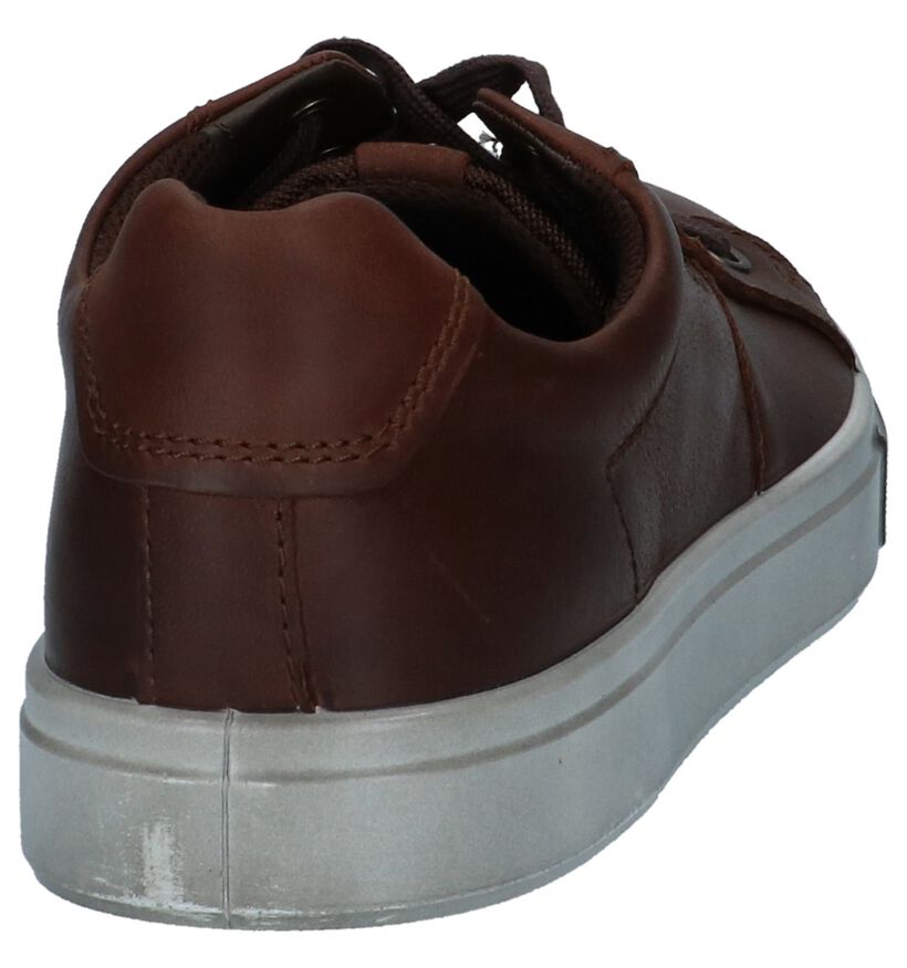 Ecco Chaussures basses en Brun foncé en cuir (235750)