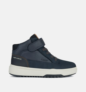 Geox Respira High Sneakers Zwart/Blauw