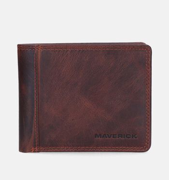 Maverick Portemonnees Bruin