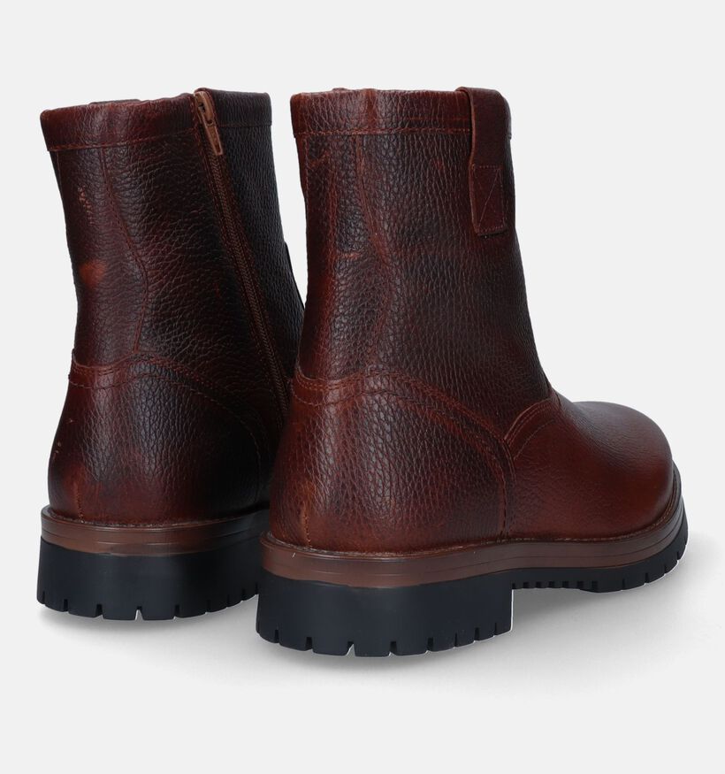 Via Borgo Mario 11 Boots en Marron pour hommes (331261)