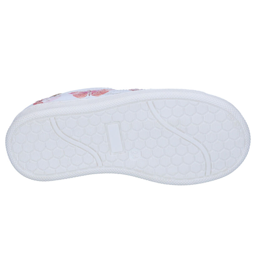 Kipling Magali Chaussures à Lacets en Blanc en cuir (272936)