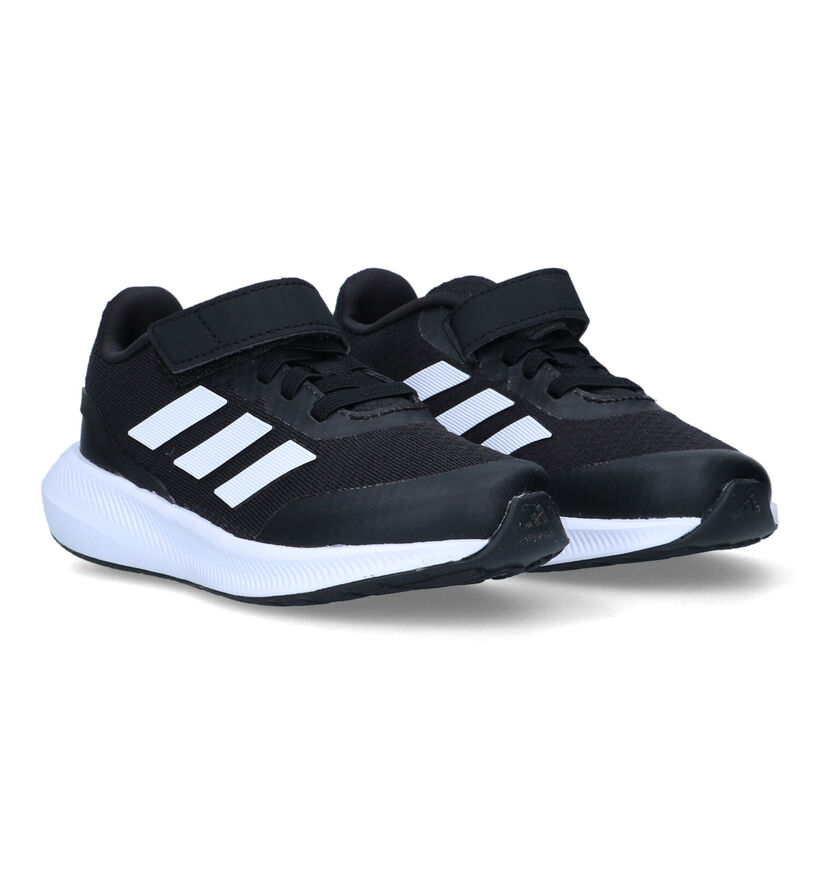 adidas Runfalcon 3.0 EL Zwarte Sneakers voor meisjes, jongens (324141)