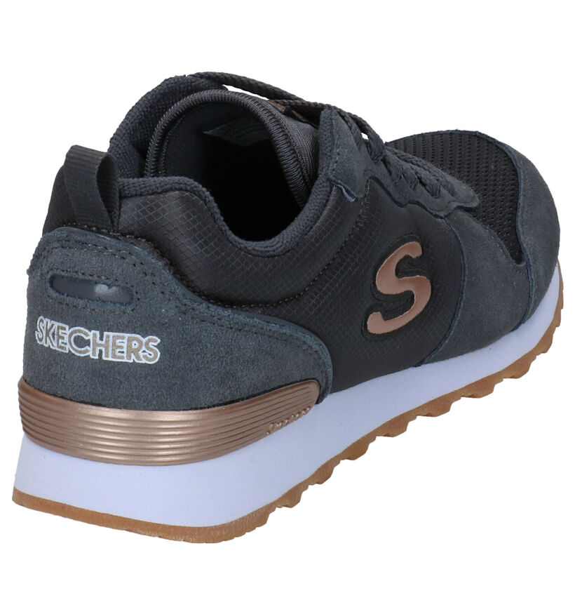 Skechers OG 85 Grijze Sneakers in stof (295687)