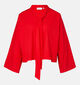 comma Rode Blouse voor dames (372198)