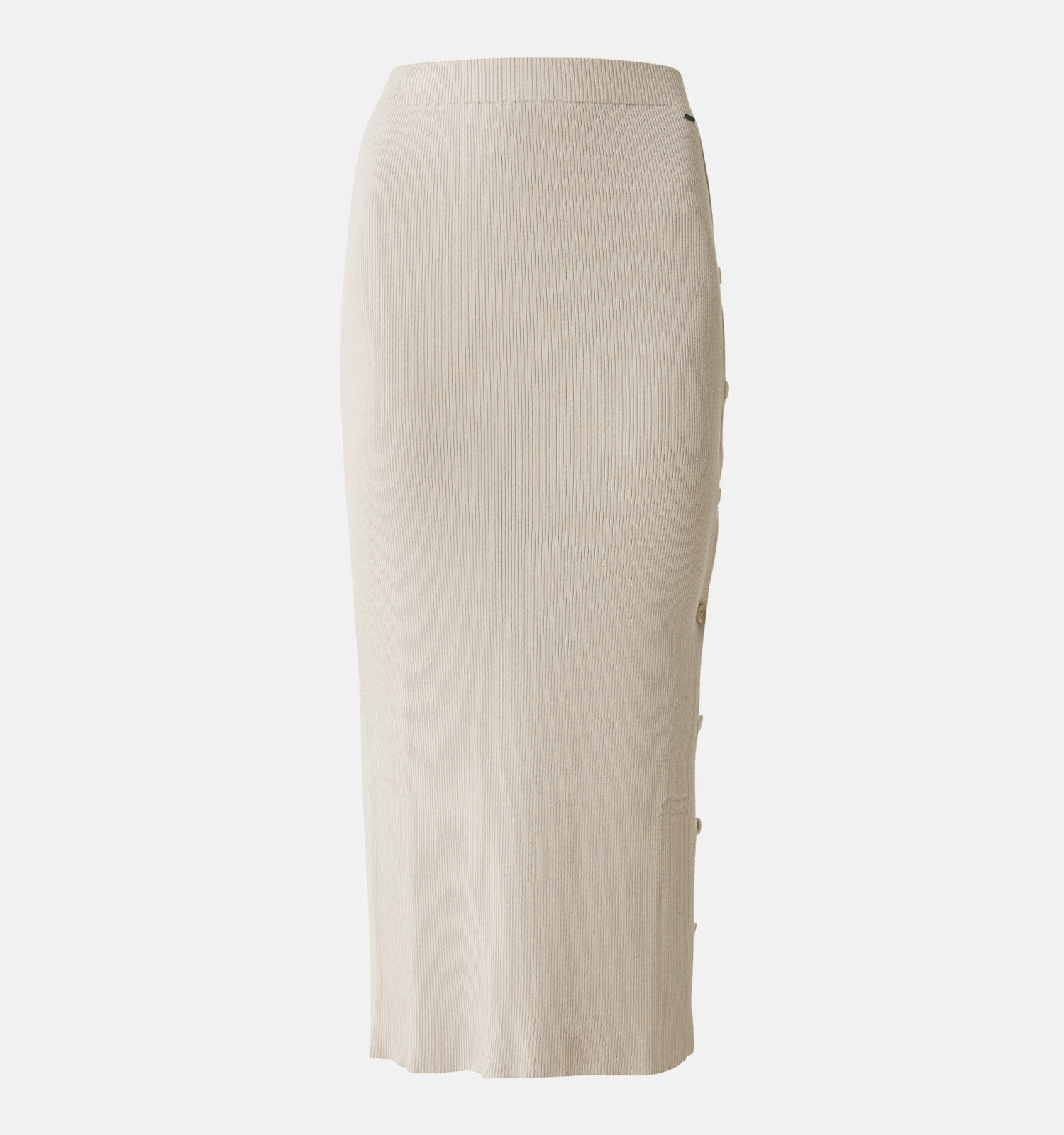 Mexx Beige Tricot rok met knopen Dames Rokken Online op TORFS.BE