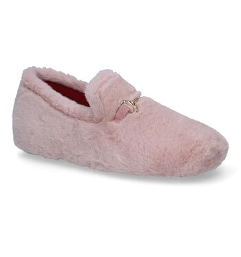 Pantoufles rose