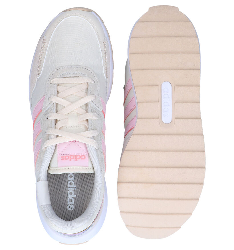 adidas Retrorun Baskets en Beige pour femmes (284807) - pour semelles orthopédiques