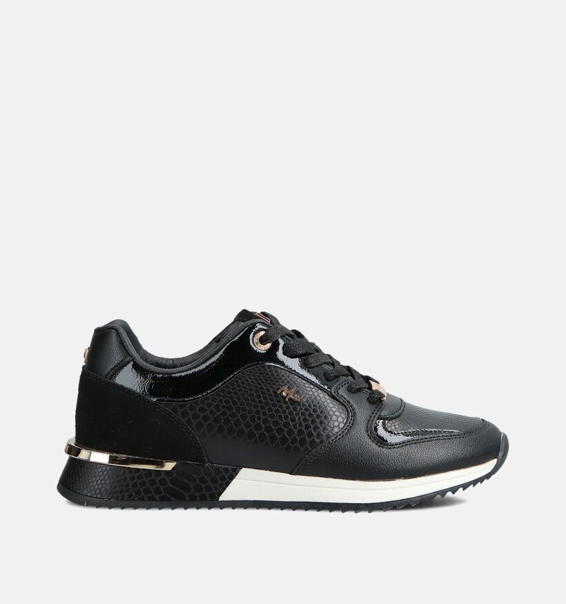 Mexx Fleur Ellen Baskets en Noir pour femmes (370023) - pour semelles orthopédiques