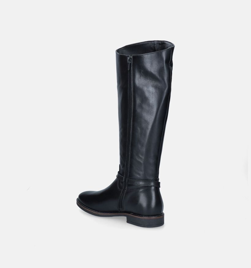 River Woods Wietje Zwarte Lange laarzen voor dames (347702)