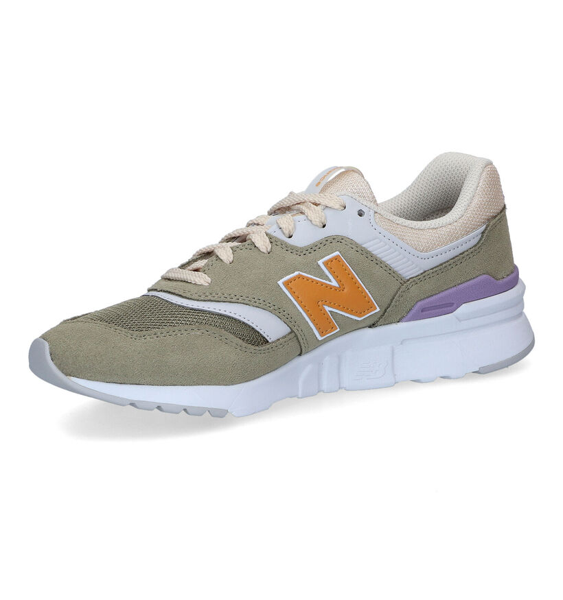 New Balance CW997 Kaki Sneakers voor dames (301899) - geschikt voor steunzolen