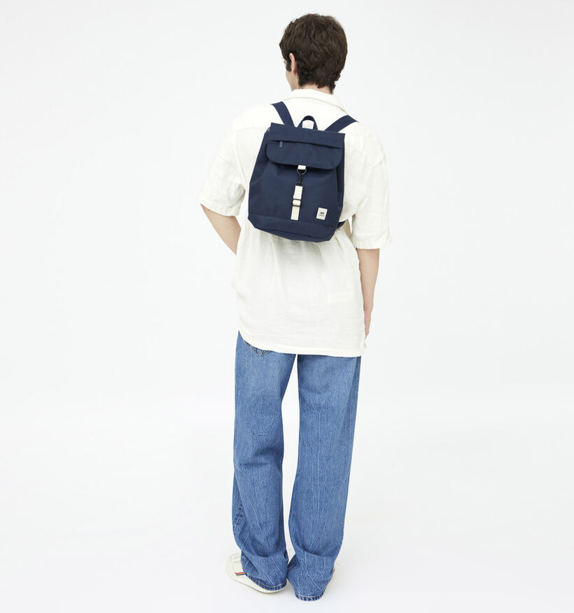 Lefrik Scout Mini Blauwe Rugzak met laptopvak voor dames, meisjes, heren, jongens (345879)