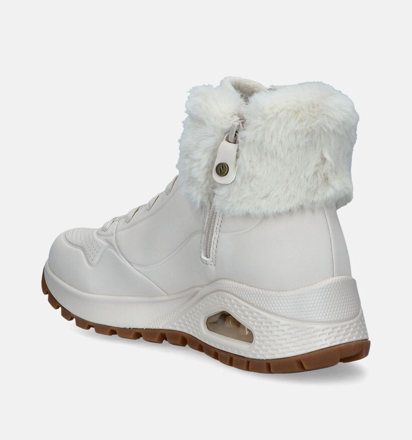 Skechers Uno Rugged Fall Air Ecru Sneakers voor dames (345125)