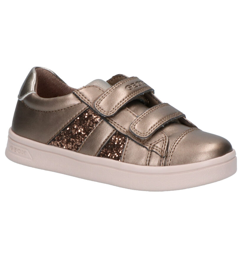 Geox Chaussures basses en Bronze en simili cuir (254493)