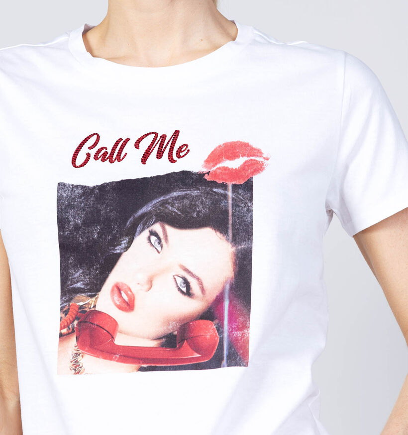 Guess T-shirt en Blanc pour femmes (366583)