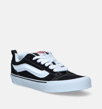 Vans Knu Skool Low Sneakers Black/True White/Pop Black/ Green