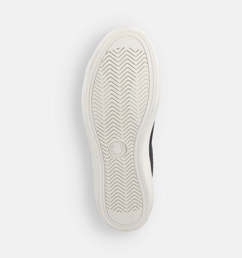 Fred Perry Baseline Chaussures à lacets en Bleu pour hommes (362924)