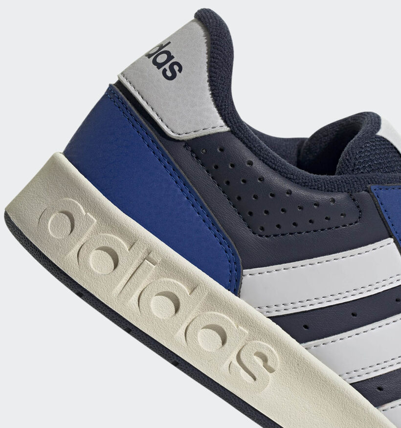 adidas Breakbase Zwarte Lage Sneakers adidas Breakbase Blauwe Sneakers voor meisjes, jongens (359618) - geschikt voor steunzolen