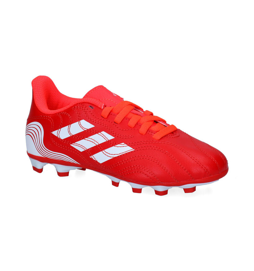 adidas Copa Sense FXG Chaussures de foot en Rouge en simili cuir (293288)