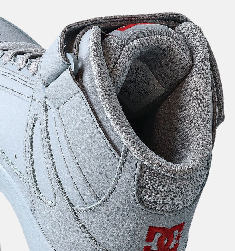 DC Shoes Pure High Top Grijze Skate sneakers voor jongens (350866)