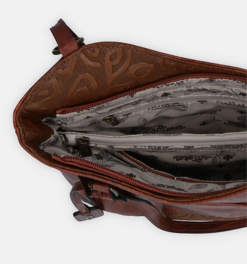 Rieker Cognac Schoudertas voor dames (333375)