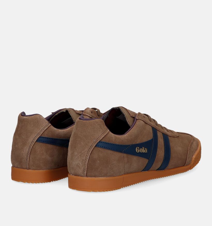 Gola Harrier Cognac Sneakers voor heren (340667) - geschikt voor steunzolen