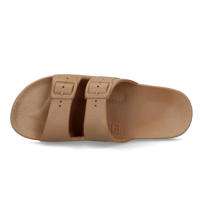 Freedom Moses Basic Nu-pieds en Vert Kaki pour femmes (340276)