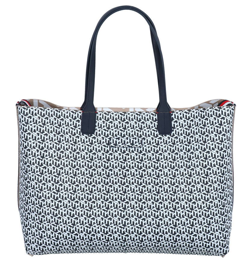 Tommy Hifiger Iconic Omkeerbare Multicolor Shopper in kunstleer (276504)