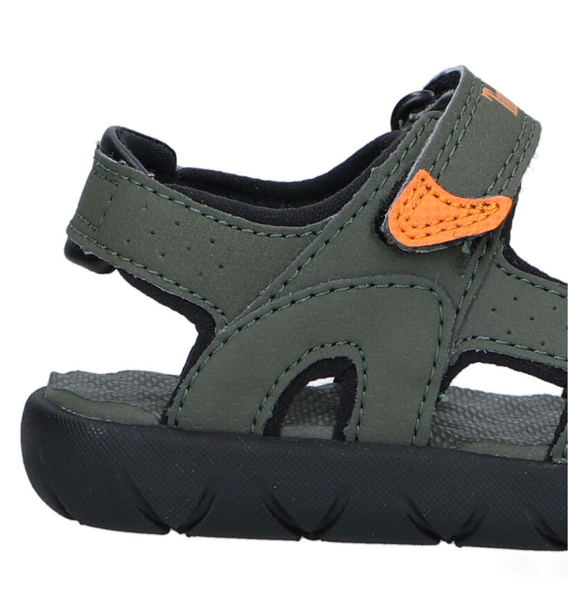 Timberland Perkins Sandales en Noir pour garçons (320947)