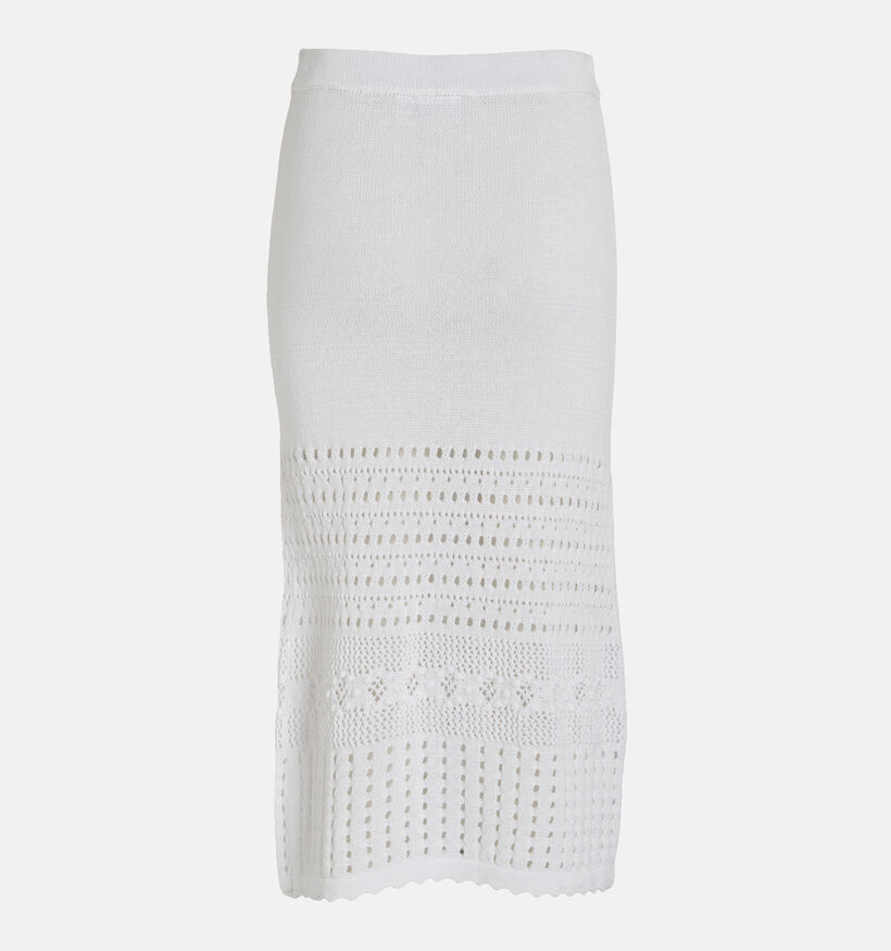 Vila Dolise Witte Crochet rok voor dames (342149)