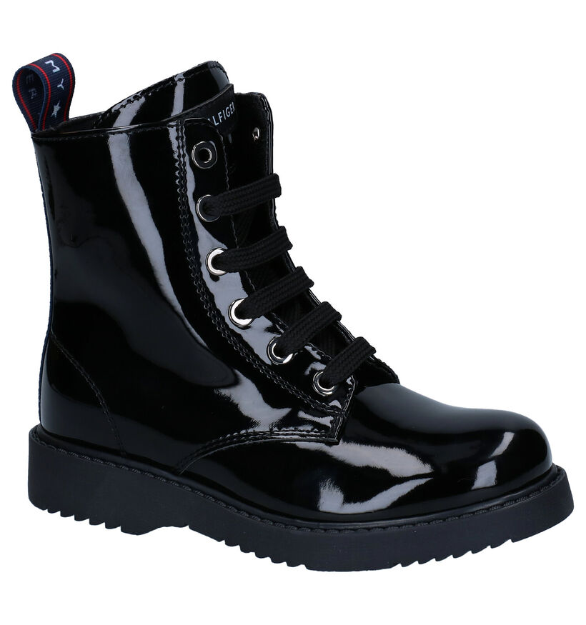 Tommy Hilfiger Bottines robustes en Noir en simili cuir (279881)