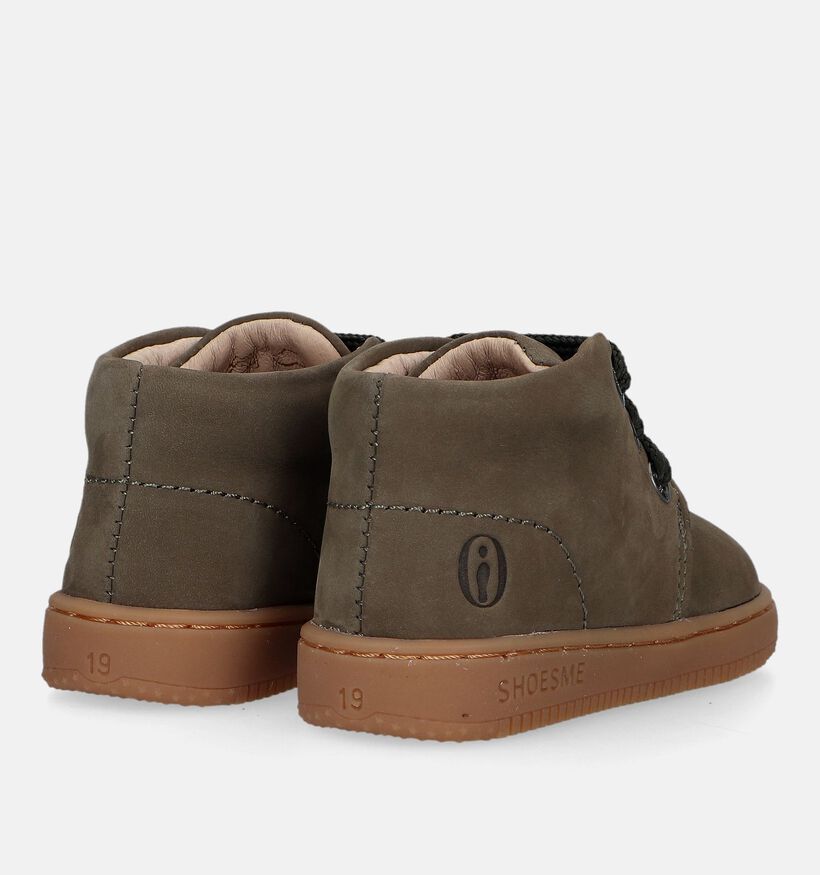 Shoesme Chaussures pour bébé en Vert kaki pour filles, garçons (331393) - pour semelles orthopédiques