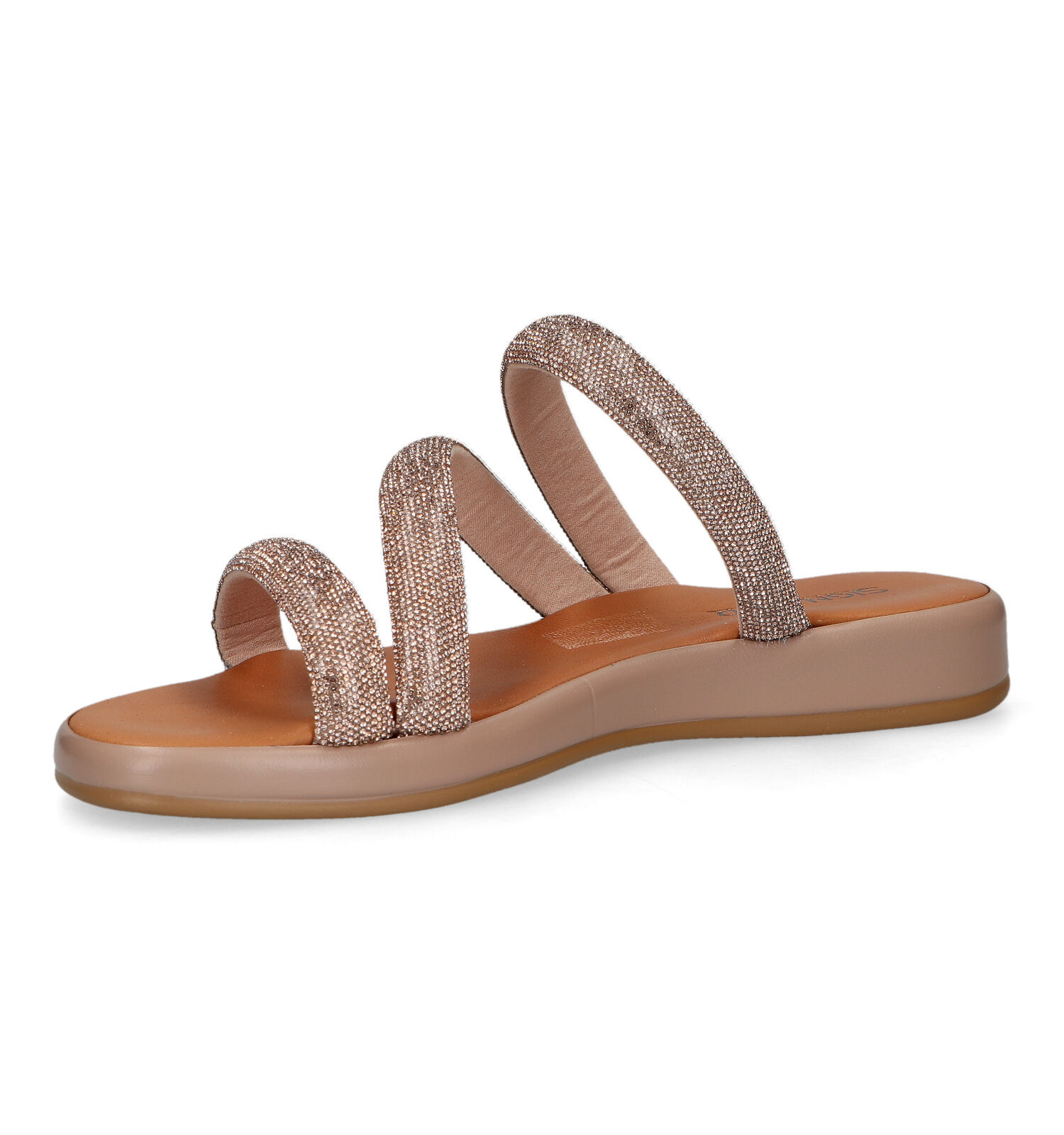 Gouden slippers met best sale steentjes