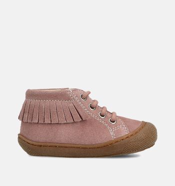 Naturino Babyschoenen Beige/Cognac/Roze